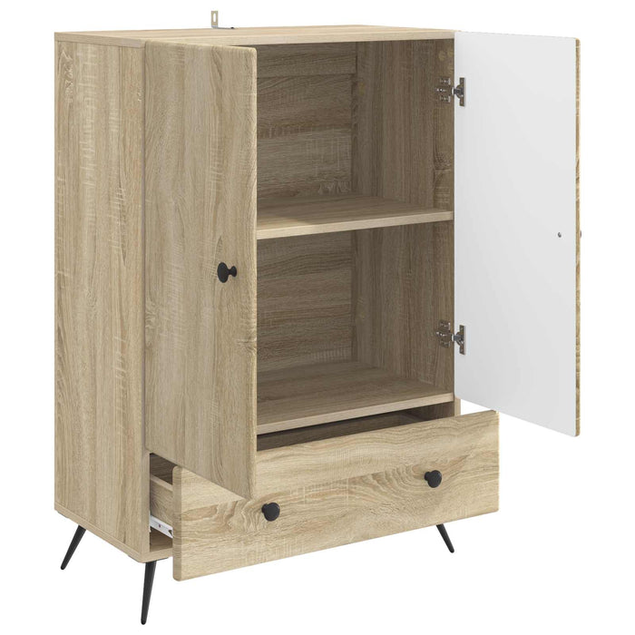 Bufet cu sertar Stejar Sonoma 66 x 34,5 x 95 cm Lemn prelucrat - WALTI WALTI
