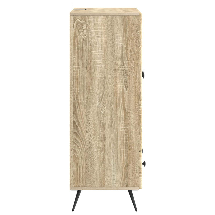 Bufet cu sertar Stejar Sonoma 66 x 34,5 x 95 cm Lemn prelucrat - WALTI WALTI