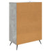 Bufet cu sertar Gri Beton 66 x 34,5 x 95 cm Lemn prelucrat - WALTI WALTI