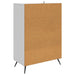 Bufet Alb foarte lucios 66 x 34,5 x 95 cm Lemn prelucrat - WALTI WALTI