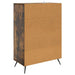 Bufet cu sertar Stejar fumuriu 66 x 34,5 x 95 cm Lemn prelucrat - WALTI WALTI