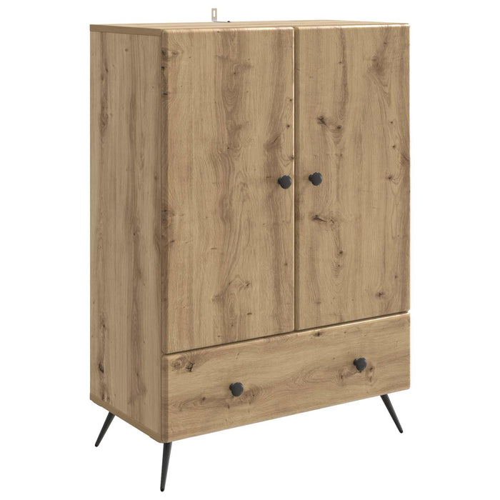 Bufet Stejar Artizanal 66 x 34,5 x 95 cm Lemn prelucrat - WALTI WALTI