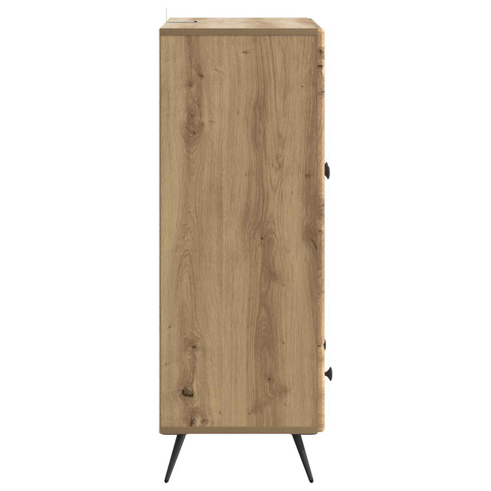 Bufet Stejar Artizanal 66 x 34,5 x 95 cm Lemn prelucrat - WALTI WALTI
