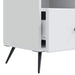 Cabinet TV cu sertar Alb 102 x 34,5 x 50 cm Lemn prelucrat - WALTI WALTI