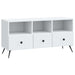Cabinet TV cu sertar Alb 102 x 34,5 x 50 cm Lemn prelucrat - WALTI WALTI