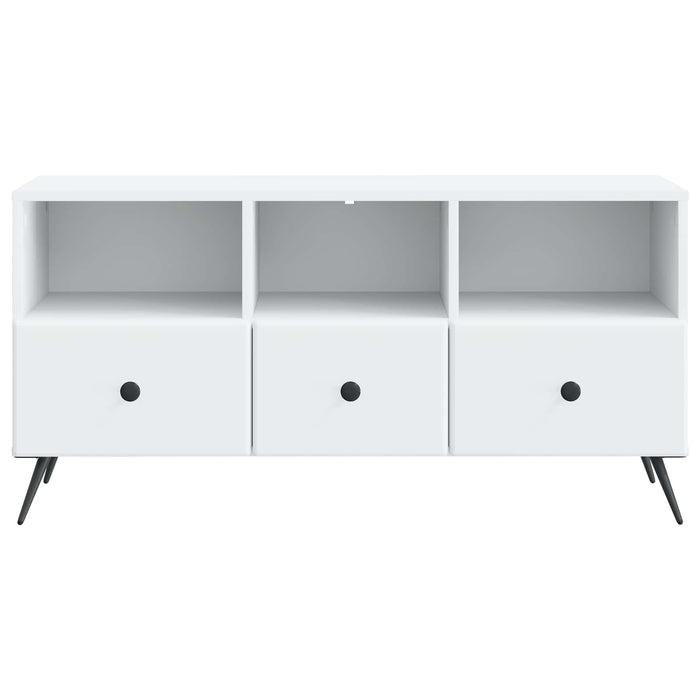 Cabinet TV cu sertar Alb 102 x 34,5 x 50 cm Lemn prelucrat - WALTI WALTI