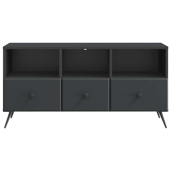 Cabinet TV cu sertar Negru 102 x 34,5 x 50 cm Lemn prelucrat - WALTI WALTI