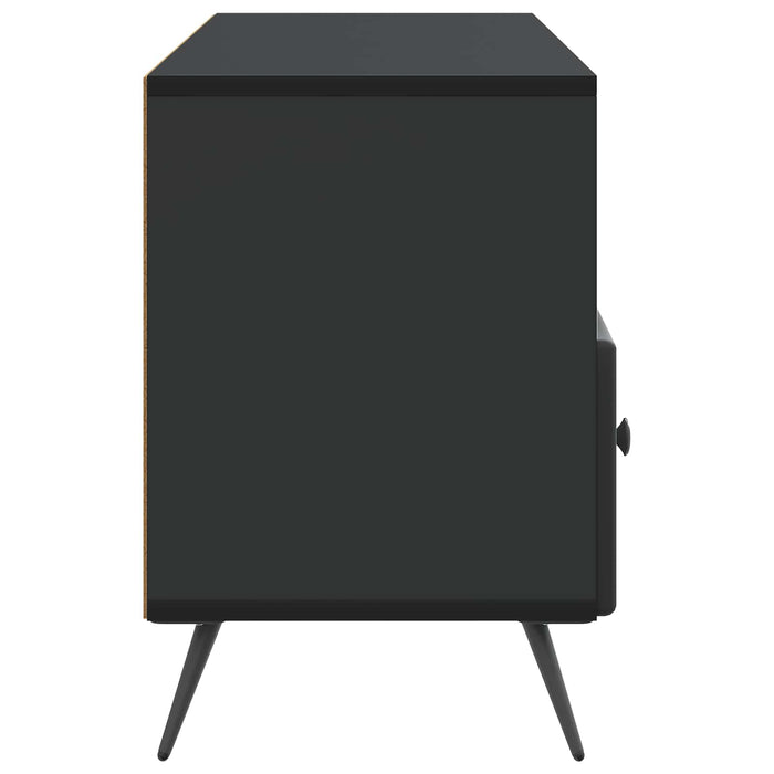 Cabinet TV cu sertar Negru 102 x 34,5 x 50 cm Lemn prelucrat - WALTI WALTI