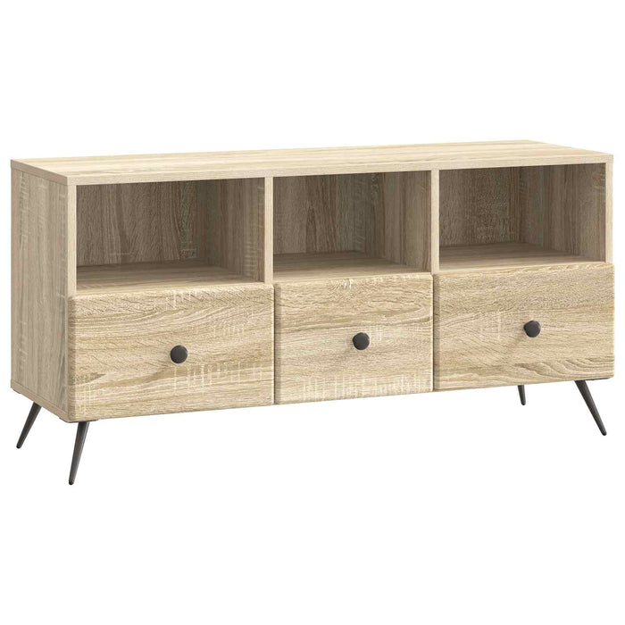 Cabinet TV Stejar Sonoma 102 x 34,5 x 50 cm Lemn prelucrat - WALTI WALTI