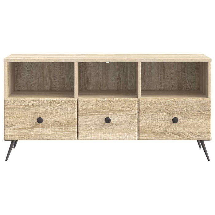 Cabinet TV Stejar Sonoma 102 x 34,5 x 50 cm Lemn prelucrat - WALTI WALTI