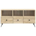 Cabinet TV Stejar Sonoma 102 x 34,5 x 50 cm Lemn prelucrat - WALTI WALTI