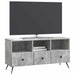 Cabinet TV Gri Beton 102 x 34,5 x 50 cm Lemn prelucrat - WALTI WALTI