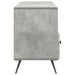 Cabinet TV Gri Beton 102 x 34,5 x 50 cm Lemn prelucrat - WALTI WALTI