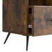 Cabinet TV Stejar fumuriu 102 x 34,5 x 50 cm Lemn prelucrat - WALTI WALTI