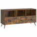 Cabinet TV Stejar fumuriu 102 x 34,5 x 50 cm Lemn prelucrat - WALTI WALTI