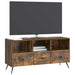 Cabinet TV Stejar fumuriu 102 x 34,5 x 50 cm Lemn prelucrat - WALTI WALTI