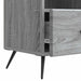 Cabinet TV Sonoma gri 102 x 34,5 x 50 cm Lemn prelucrat - WALTI WALTI