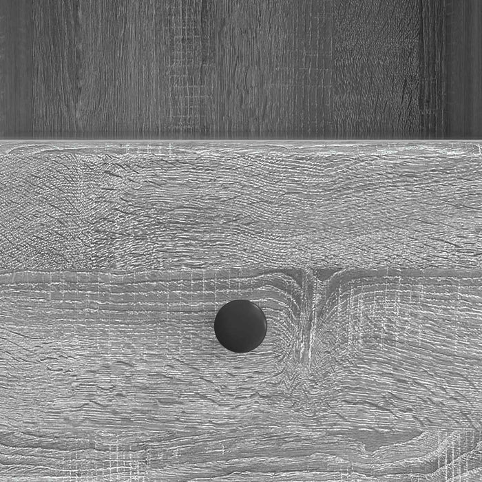 Cabinet TV Sonoma gri 102 x 34,5 x 50 cm Lemn prelucrat - WALTI WALTI