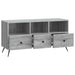 Cabinet TV Sonoma gri 102 x 34,5 x 50 cm Lemn prelucrat - WALTI WALTI