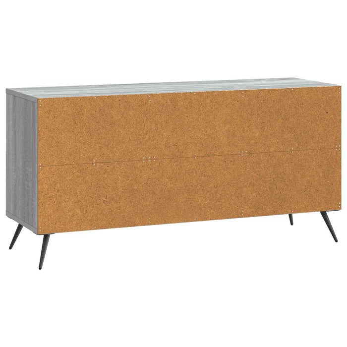 Cabinet TV Sonoma gri 102 x 34,5 x 50 cm Lemn prelucrat - WALTI WALTI