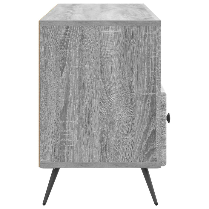 Cabinet TV Sonoma gri 102 x 34,5 x 50 cm Lemn prelucrat - WALTI WALTI