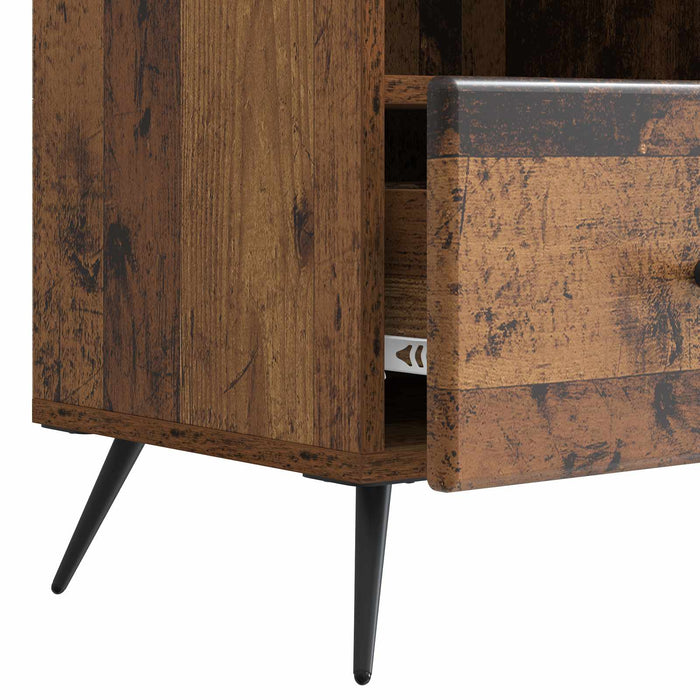 Cabinet TV Lemn vechi 102 x 34,5 x 50 cm Lemn prelucrat - WALTI WALTI