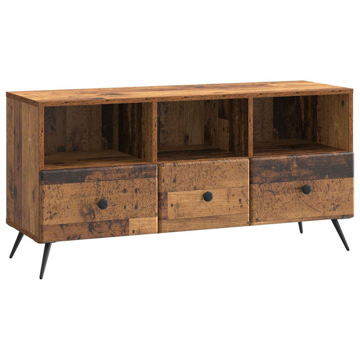 Cabinet TV Lemn vechi 102 x 34,5 x 50 cm Lemn prelucrat - WALTI WALTI