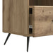 Cabinet TV Stejar Artizanal 102 x 34,5 x 50 cm Lemn prelucrat - WALTI WALTI