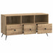 Cabinet TV Stejar Artizanal 102 x 34,5 x 50 cm Lemn prelucrat - WALTI WALTI
