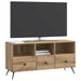Cabinet TV Stejar Artizanal 102 x 34,5 x 50 cm Lemn prelucrat - WALTI WALTI