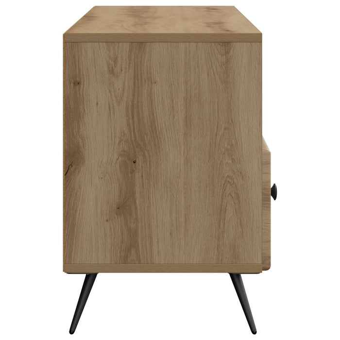 Cabinet TV Stejar Artizanal 102 x 34,5 x 50 cm Lemn prelucrat - WALTI WALTI