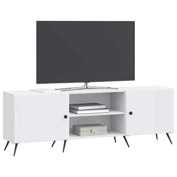 Cabinet TV Alb 150 x 31 x 50 cm Lemn prelucrat - WALTI WALTI