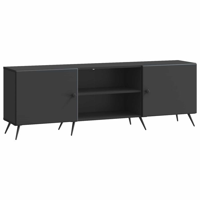 Cabinet TV Negru 150 x 31 x 50 cm Lemn prelucrat - WALTI WALTI