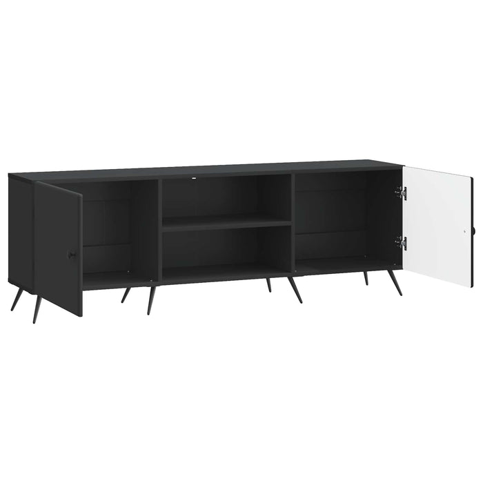 Cabinet TV Negru 150 x 31 x 50 cm Lemn prelucrat - WALTI WALTI