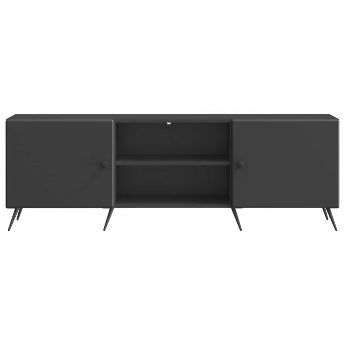 Cabinet TV Negru 150 x 31 x 50 cm Lemn prelucrat - WALTI WALTI