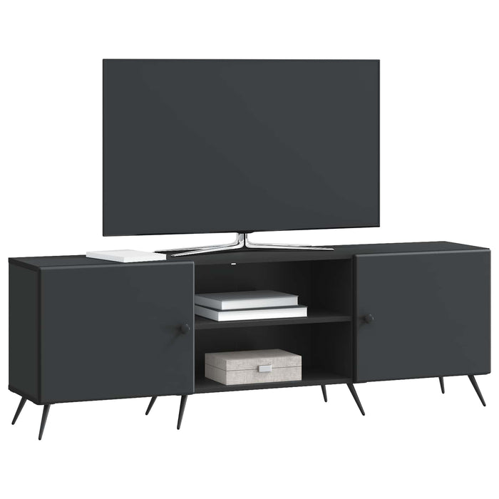 Cabinet TV Negru 150 x 31 x 50 cm Lemn prelucrat - WALTI WALTI