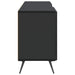 Cabinet TV Negru 150 x 31 x 50 cm Lemn prelucrat - WALTI WALTI