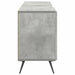 Cabinet TV Gri Beton 150 x 31 x 50 cm Lemn prelucrat - WALTI WALTI