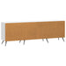 Cabinet TV Alb foarte lucios 150 x 31 x 50 cm Lemn prelucrat - WALTI WALTI