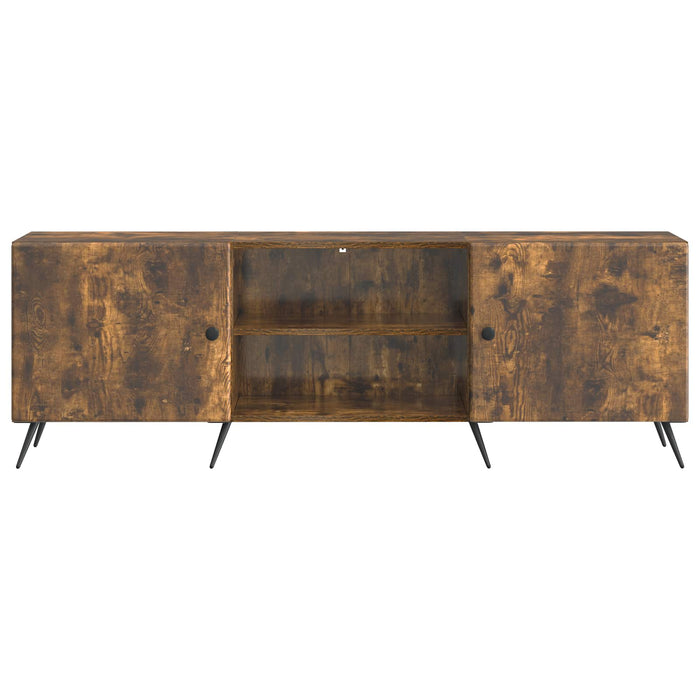 Cabinet TV Stejar fumuriu 150 x 31 x 50 cm Lemn prelucrat - WALTI WALTI