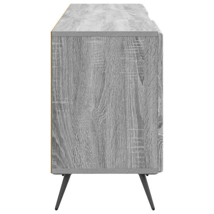 Cabinet TV Sonoma gri 150 x 31 x 50 cm Lemn prelucrat - WALTI WALTI