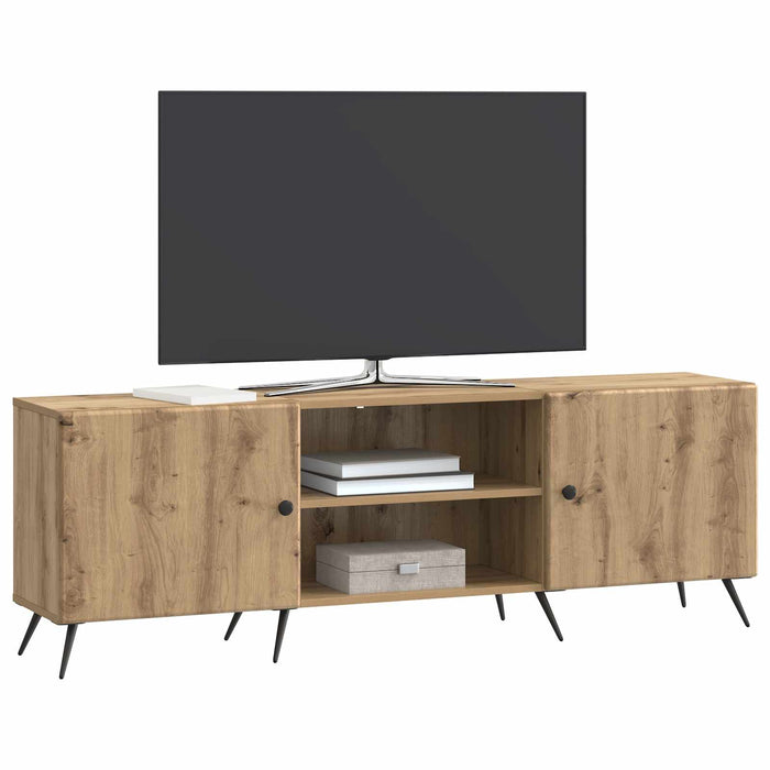 Cabinet TV Stejar Artizanal 150 x 31 x 50 cm Lemn prelucrat - WALTI WALTI