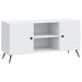 Cabinet TV Alb 102 x 34,5 x 50 cm Lemn prelucrat - WALTI WALTI