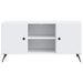 Cabinet TV Alb 102 x 34,5 x 50 cm Lemn prelucrat - WALTI WALTI
