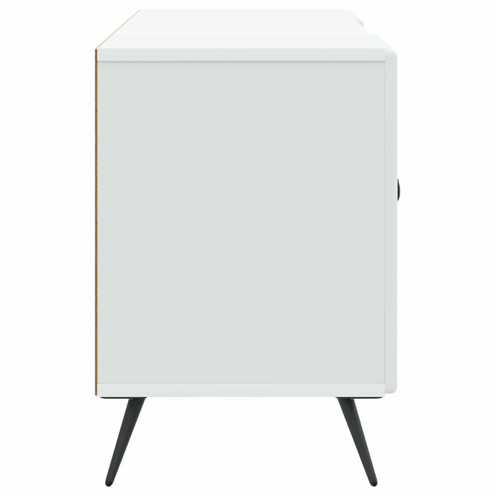 Cabinet TV Alb 102 x 34,5 x 50 cm Lemn prelucrat - WALTI WALTI
