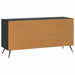 Cabinet TV Negru 102 x 34,5 x 50 cm Lemn prelucrat - WALTI WALTI
