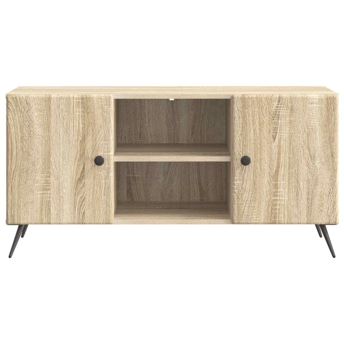 Cabinet TV Stejar Sonoma 102 x 34,5 x 50 cm Lemn prelucrat - WALTI WALTI