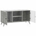 Cabinet TV Gri Beton 102 x 34,5 x 50 cm Lemn prelucrat - WALTI WALTI