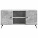 Cabinet TV Gri Beton 102 x 34,5 x 50 cm Lemn prelucrat - WALTI WALTI