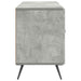 Cabinet TV Gri Beton 102 x 34,5 x 50 cm Lemn prelucrat - WALTI WALTI